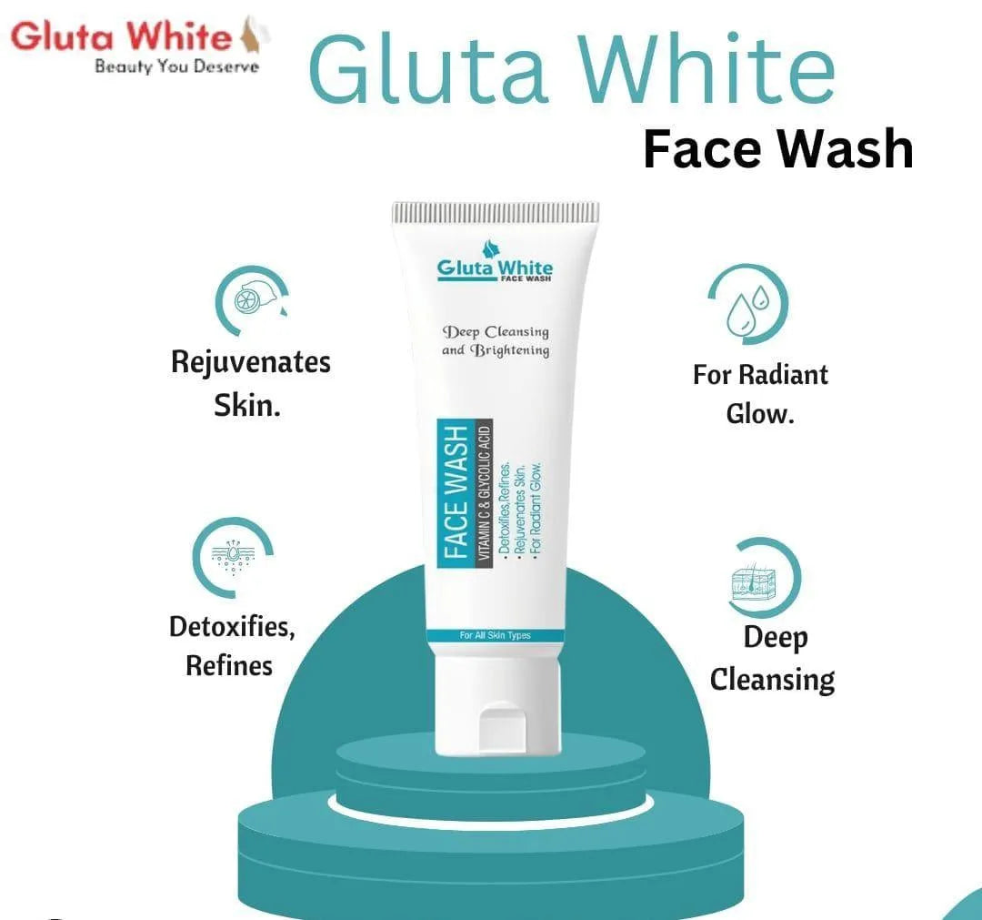 Glowup Gluta white Face Wash