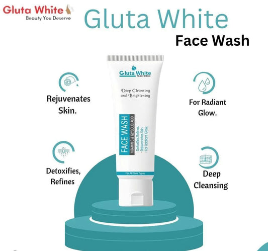 Glowup Gluta white Face Wash